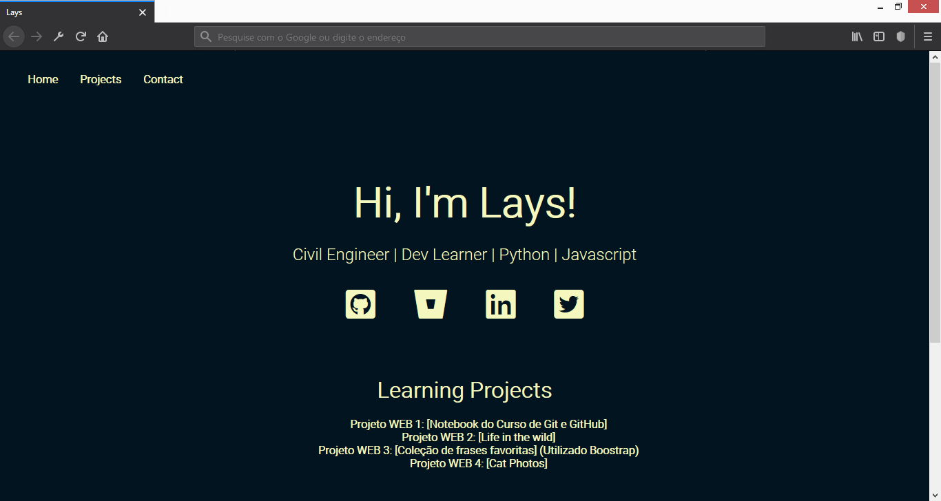 pagina-pessoal-simples-webpage